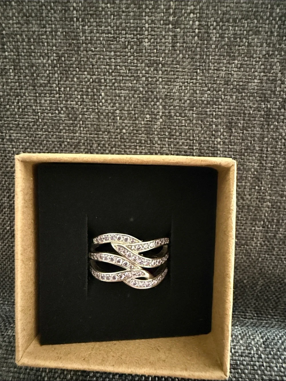 Ryze Party .925 sterling silver Size 9 Born to Shine February